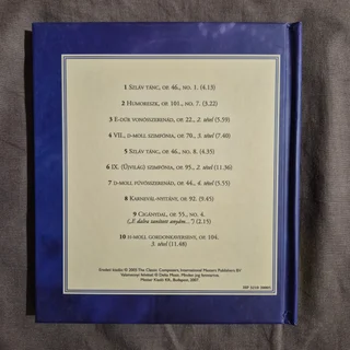 Dvořák: Cseh melódiák CD