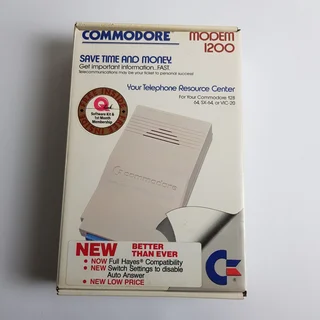 Commodore 1200 modem