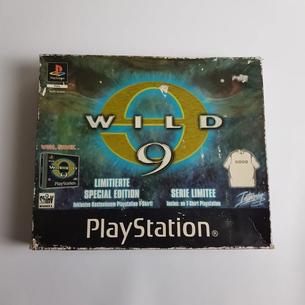 Wild 9 Limitált Különleges Kiadás PlayStation játék doboza