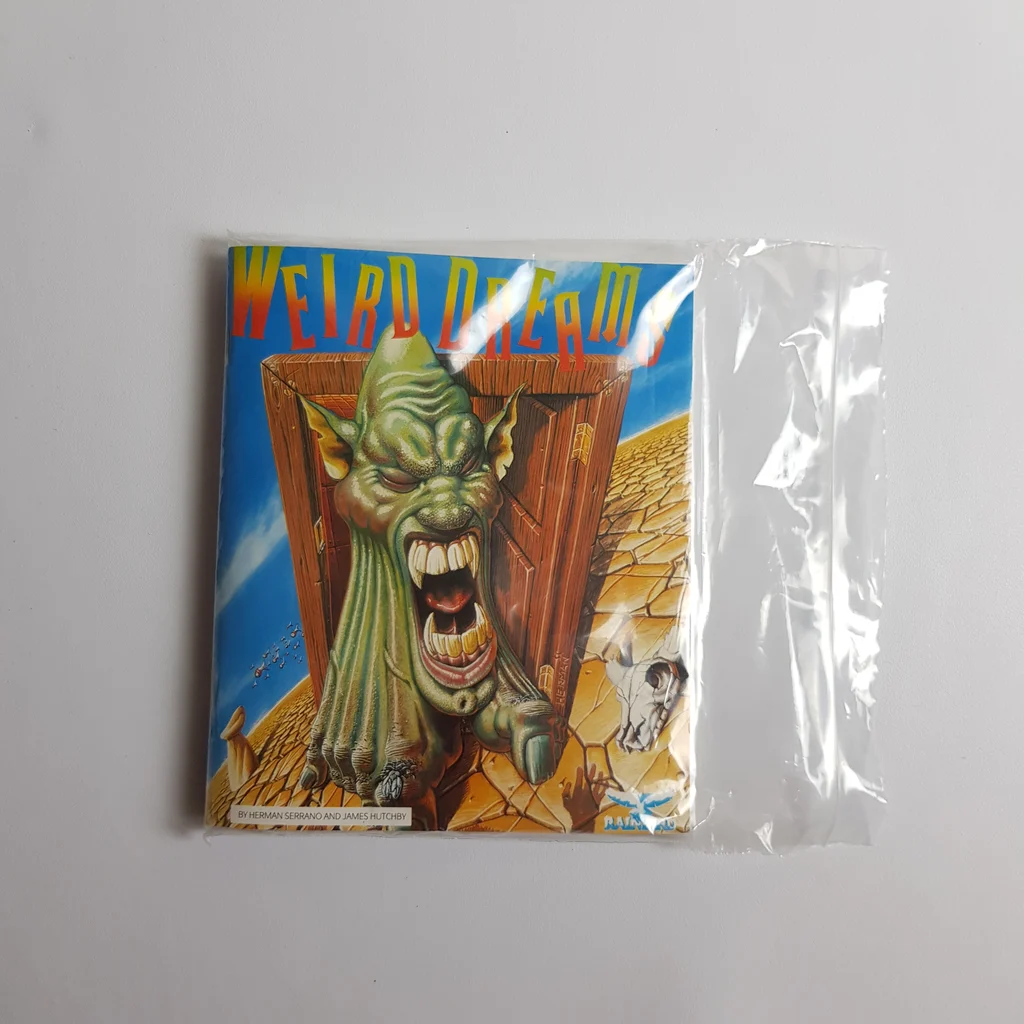 Weird Dreams játék kézikönyv műanyag tasakban Weird Dreams játék kézikönyv műanyag tasakban, színes borítóval